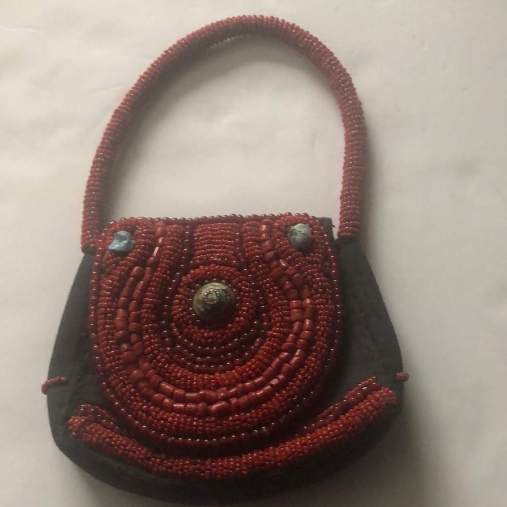 Beaded purse